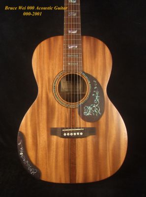 Bruce Wei Acacia 000 Acoustic Guitar Soft-Bag 000-2001