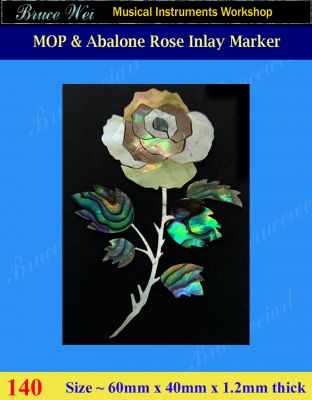 Bruce Wei, Inlay Material - DIY Abalone & Mop Inlay Markers (140)