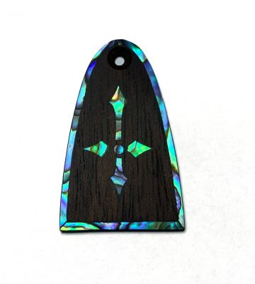 Free Shipping Schecter Hellraiser C-1 Guitar Rosewood Truss Rod Cover, Abalone Inlay Bruce Wei (251-1)