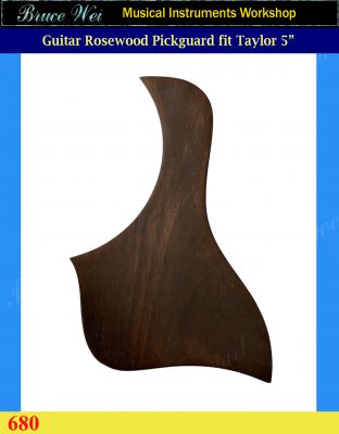 Bruce Wei, Guitar Part - Rosewood Pickguard Fit Taylor 517e ( 680 )