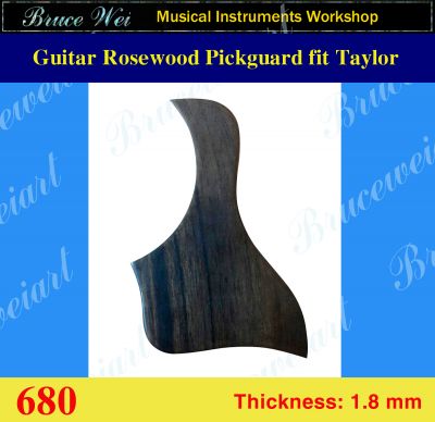 Bruce Wei, Guitar Part - Rosewood Pickguard Fit Taylor 517e ( 680 )