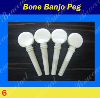 Bruce Wei, Banjo Part - Buffalo Bone Tuning Peg 4pcs (6) 