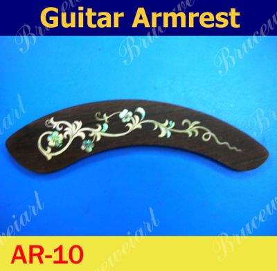 Bruce Wei, Guitar Part - Rosewood Armrest w/ Mop Inlay (AR-10)