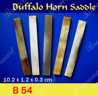 Bruce Wei, Buffalo Horn Saddle - 10.2 x 1.2 x 0.3 cm (5 pcs)(B54)