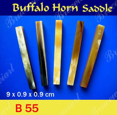 Bruce Wei, Buffalo Horn Saddle - 9 x 0.9 x 0.9 cm (5 pcs)(B55)