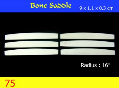 Bruce Wei, Buffalo Bone Saddle - 9 x 1.1 x 0.3 cm Radius 16