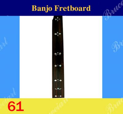 Bruce Wei, Banjo Part - Rosewood Fretboard w/ MOP Art Inlay (61)