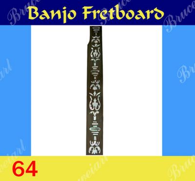 Bruce Wei, Banjo Part - Rosewood Fretboard w/MOP Art Inlay (64)