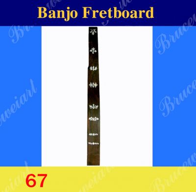 Bruce Wei, Banjo Part - Rosewood Fretboard w/MOP Art Inlay (67)