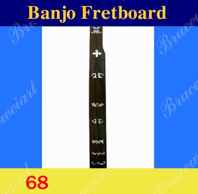 Bruce Wei, Banjo Part - Left Hand Fretboard w/MOP Art Inlay (68)