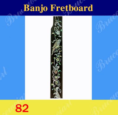 Bruce Wei, Banjo Part - Rosewood Fretboard w/MOP Art Inlay (82)