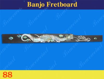 Bruce Wei, Banjo Part - Rosewood Fretboard w/MOP Art Inlay (88)