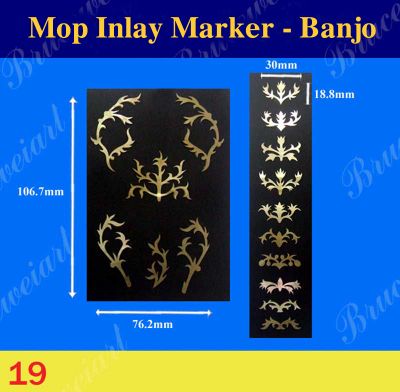 Bruce Wei, Banjo Inlay Material - DIY Gold Mop Inlay markers (19)
