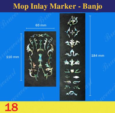 Bruce Wei, Banjo Inlay Material - DIY Abalone Inlay Markers (18)
