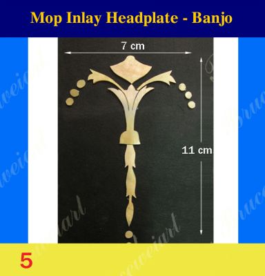 Bruce Wei, Banjo Inlay Material - DIY Gold Mop Inlay markers (5)