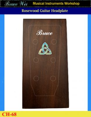 Bruce Wei, Guitar Part - Inlay Your Name On Headplate ( CH68)