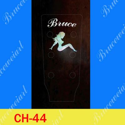 Bruce Wei, Guitar Part - Inlay Your Name On Head Plate ( CH44)