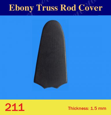 Bruce Wei, Ebony Truss Rod Cover ( 211 )