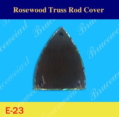 Bruce Wei, Rosewood Truss Rod Cover w/ Abalone Inlay ( E-23 )