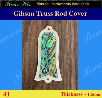 Bruce Wei, Guitar Part - Gibson Truss Rod Cover (41)