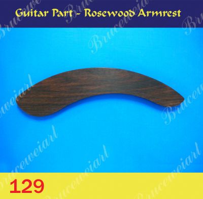 Bruce Wei, Guitar Part - Rosewood Armrest (129)