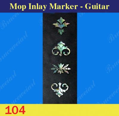 Bruce Wei, Inlay Material - DIY Green Abalone Inlay Markers ( 104 )