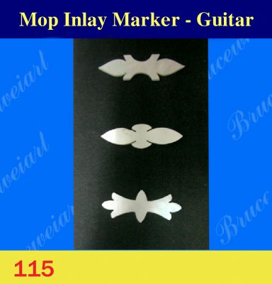 Bruce Wei, Inlay Material - DIY White MOP Inlay Markers ( 115 )