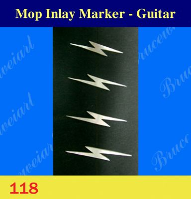 Bruce Wei, Inlay Material - DIY White MOP Inlay Markers ( 118 )