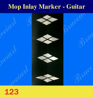 Bruce Wei, Inlay Material - DIY White MOP Inlay Markers ( 123 )