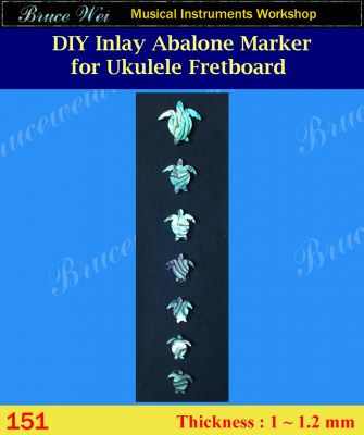 Bruce Wei, Inlay Material - DIY Abalone Inlay Markers For (151)