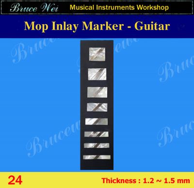 Bruce Wei, Inlay Material - DIY MOP Inlay Markers ( 24 )