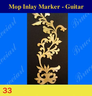 Bruce Wei, Inlay Material - DIY Gold MOP Inlay Markers ( 33 )