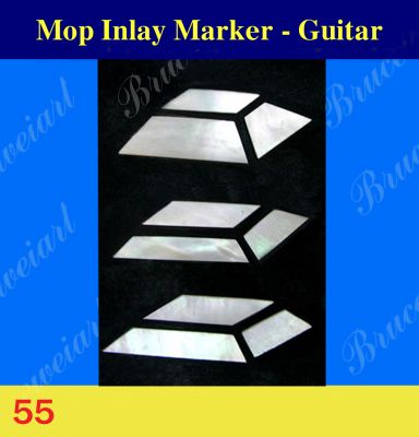 Bruce Wei, Inlay Material - DIY  White Mop Inlay Markers ( 55 )