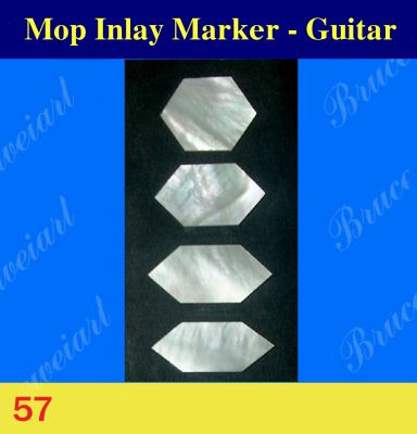 Bruce Wei, Inlay Material - DIY White MOP Inlay Markers ( 57 )