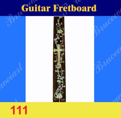 Bruce Wei, Guitar Part - Classic Fretboard w/ Mop Art Inlay (111)