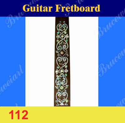 Bruce Wei, Guitar Part - Classic Fretboard w/ Mop Art Inlay (112)