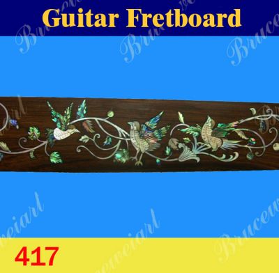 Bruce Wei, Guitar Part - Rosewood Fretboard w/ MOP Inlay (417)