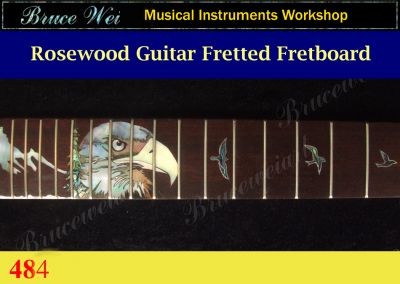 Guitar Rosewood Fretted Fretboard Replacement For Stratocaster Neck (484)