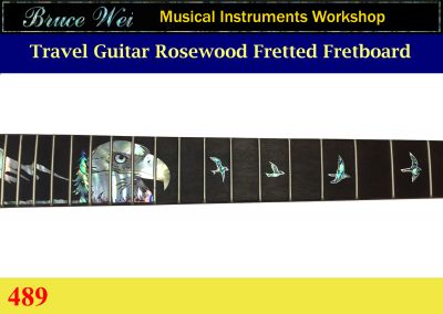 GuitarPart - Rosewood Fretted Fretboard w/ Mop Art Inlay ( 489 )