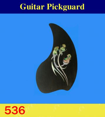 Guitar Rosewood Pickguard, Mop & Abalone Inlay, Bruce Wei ( 536 )