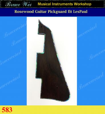 Bruce Wei, Guitar Part - Rosewood Pickguard For Les Paul ( 583 )