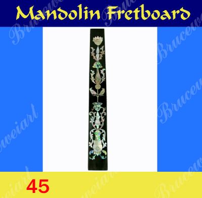 Bruce Wei, Mandolin Part - Rosewood Fretboard w/MOP Art Inlay (45)