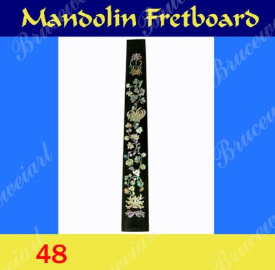 Bruce Wei, Mandolin Part - Rosewood Fretboard w/MOP Art Inlay (48)