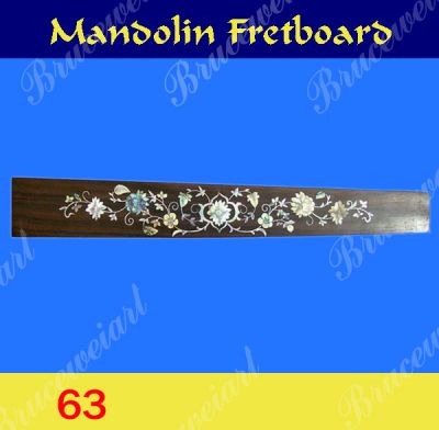 Bruce Wei, Mandolin Part - Rosewood Fretboard w/MOP Art Inlay (63)