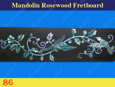 Bruce Wei, Mandolin Part - Rosewood Fretboard w/ MOP Art Inlay (86)