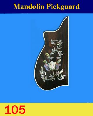 Bruce Wei, Mandolin Left Hand Rosewood Pickguard w/MOP Inlay (105)