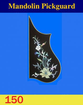 Bruce Wei, Mandolin Part-Rosewood Pickguard w/MOP Art Inlay (150)