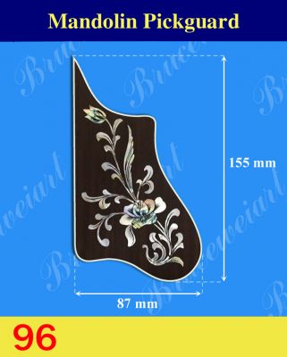 Bruce Wei, Mandolin Part-Rosewood Pickguard w/ MOP Art Inlay (96)