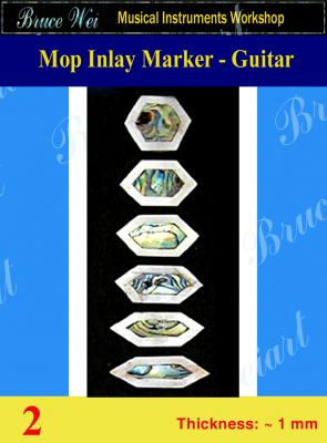 Bruce Wei, Inlay Material - DIY Abalone & Mop Inlay Markers (2)