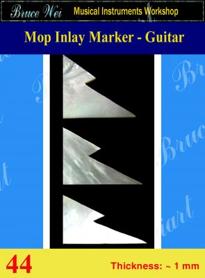 Bruce Wei, Inlay Material - DIY White MOP Inlay Markers ( 44 )